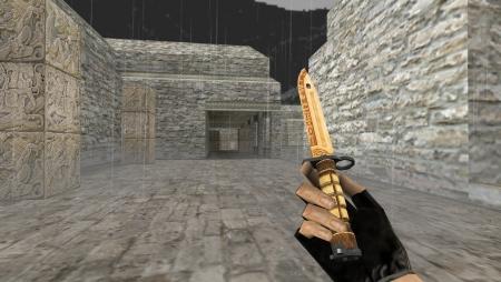 Модель ножа HD «Bayonet | Hieroglyph» для CS 1.6
