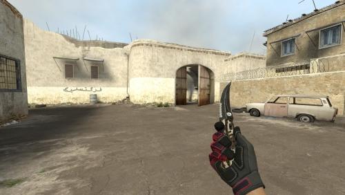 Модель ножа «Flip Knife | Black Laminate» для CSS