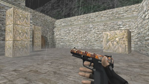 Модель HD Five-Seven «PawPaw» для CS 1.6