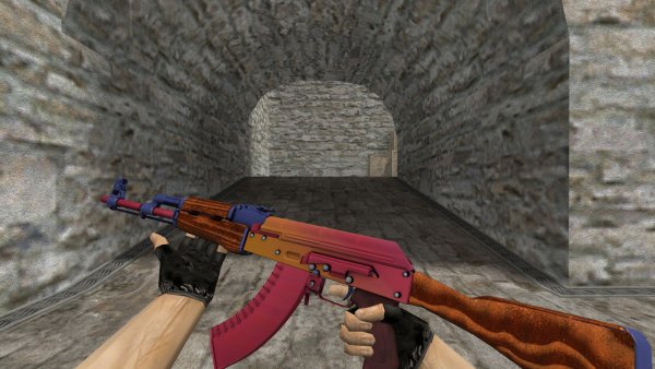 Модель AK-47 «Fade» для CS 1.6