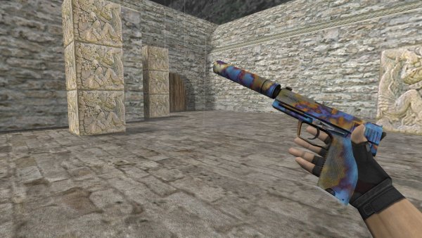 Модель HD USP «Case Hardened» для CS 1.6