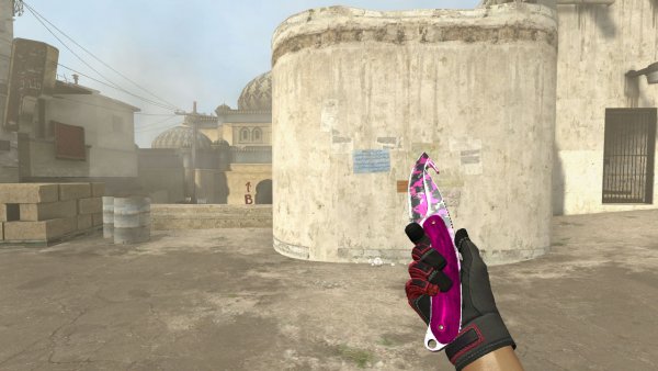 Модель ножа «Gut Knife | Pink DDpat» для CSS