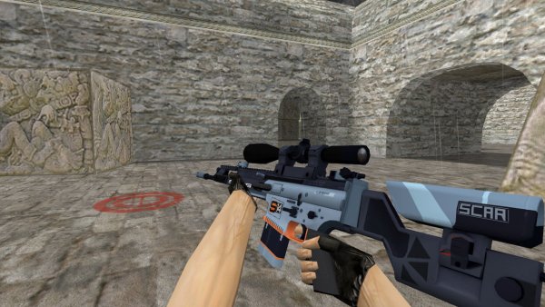 Модель HD SCAR-20 «Phantom» для CS 1.6
