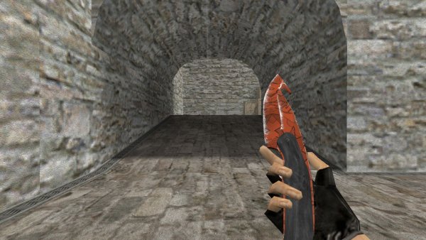 Модель ножа HD «Gut Knife | Boom» для CS 1.6