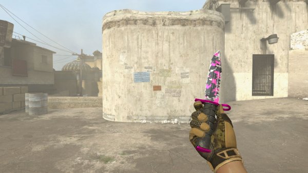 Модель ножа «M9 Bayonet | Pink DDpat» для CSS