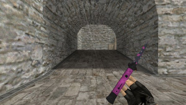Модель ножа HD «Stiletto | Pink DDpat» для CS 1.6