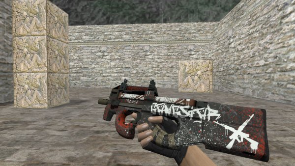Модель HD P90 «Gangstar» для CS 1.6