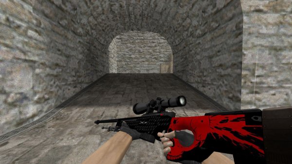 Модель HD AWP «Skull Counter» для CS 1.6
