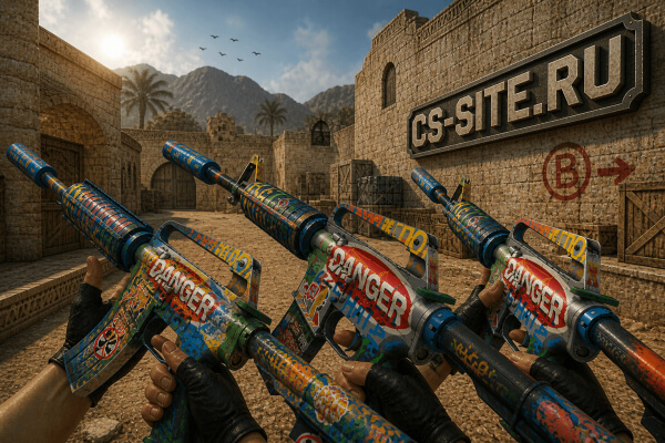 M4A1-S | Неотвратимая угроза (Imminent Danger) для CS 1.6